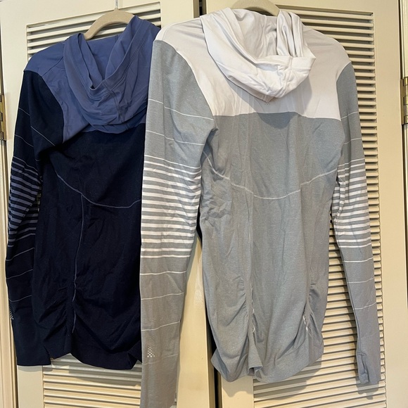 Athleta long sleeve hooded tops (set of 2) size small - Picture 2 of 3